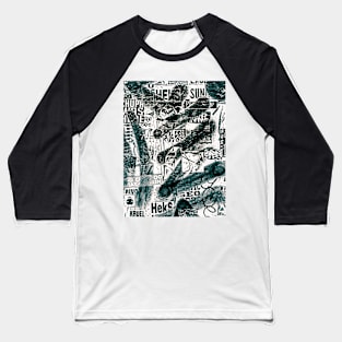 Graffiti NYC Urban Art Baseball T-Shirt